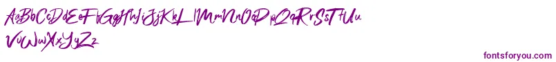 Sexy Beachy Font – Purple Fonts