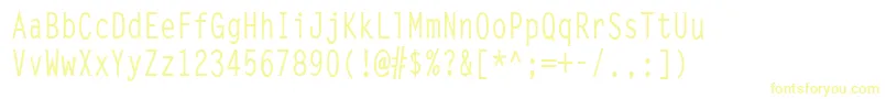 LettergothiccondBold Font – Yellow Fonts