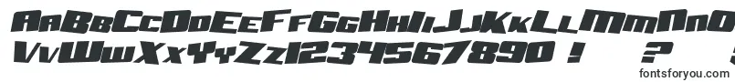 SF Aftershock Debris Solid Italic-fontti – Fontit Microsoft Wordille