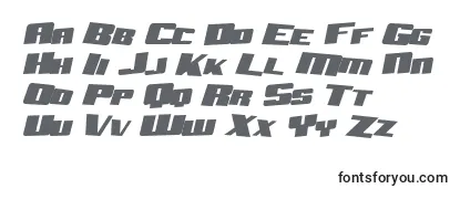 SF Aftershock Debris Solid Italic-fontti