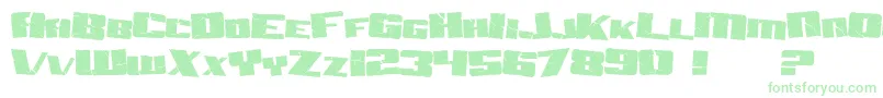 SF Aftershock Debris Font – Green Fonts