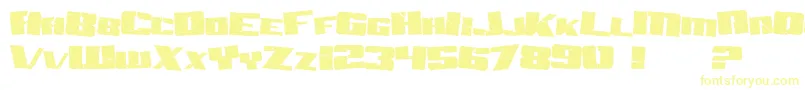 SF Aftershock Debris Font – Yellow Fonts