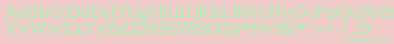 More about CoustardRegular Font CoustardRegular Font – Green Fonts on Pink Background