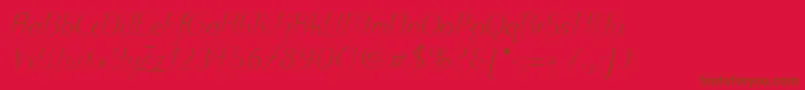 Lisätietoja PuritasLtLightItalic-fontista PuritasLtLightItalic-fontti – ruskeat fontit punaisella taustalla