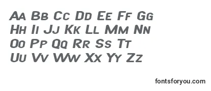 Czcionka SF Atarian System Extended Bold Italic