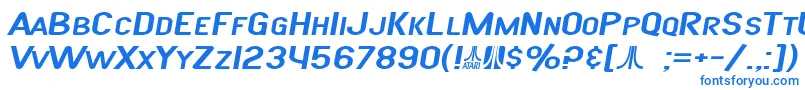 SF Atarian System Extended Italic Font – Blue Fonts