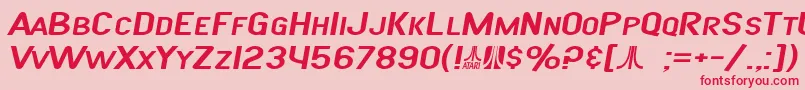 En savoir plus sur la police SF Atarian System Extended Italic Police SF Atarian System Extended Italic – polices rouges sur fond rose
