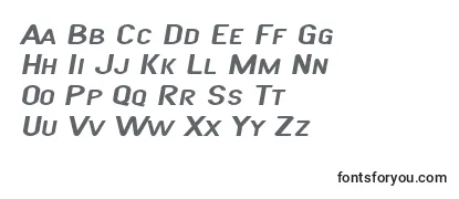 Czcionka SF Atarian System Extended Italic