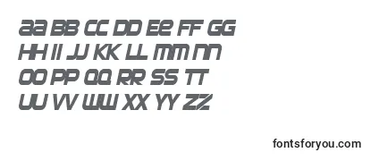SF Automaton Condensed Oblique Font