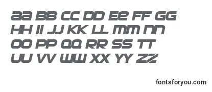 SF Automaton Extended Oblique Font