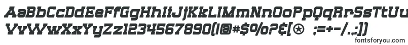 SF Big Whiskey Bold-fontti – Teknisen piirtämisen fontit