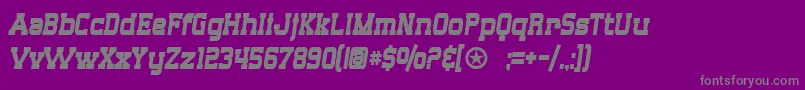 SF Big Whiskey Condensed Boldフォントについての詳細 フォントSF Big Whiskey Condensed Bold – 紫の背景に灰色の文字