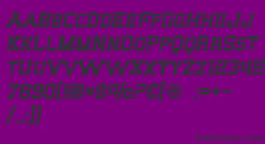SF Big Whiskey SC font – Black Fonts On Purple Background