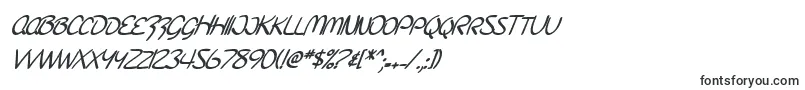 Czcionka SF Burlington Script SC Bold Italic – TTF czcionki