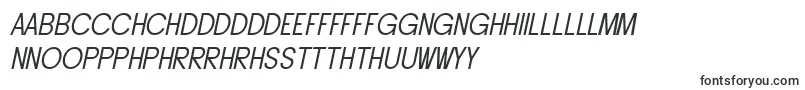 SF Buttacup Lettering Oblique-fontti – walesilaiset fontit
