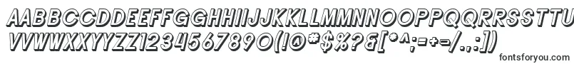 SF Buttacup Lettering Shaded Oblique Font – Fonts for Instagram