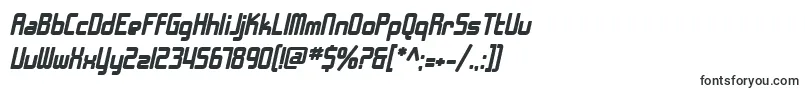 Шрифт SF Chrome Fenders Bold Oblique – шрифты для VK