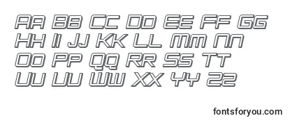 SF Chromium 24 SC Bold Oblique Font