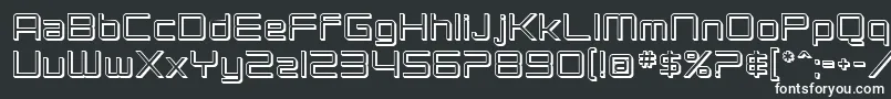 SF Chromium 24 Font – White Fonts