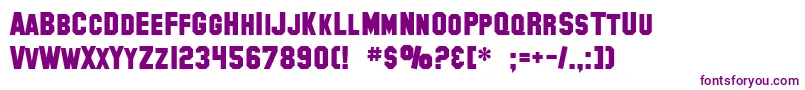 SF Collegiate Solid Bold Font – Purple Fonts
