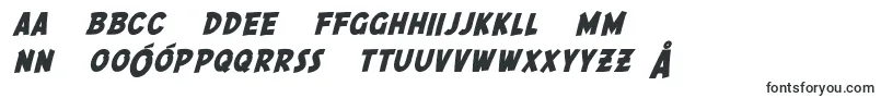 fuente SF Comic Script Bold – fuentes polaca