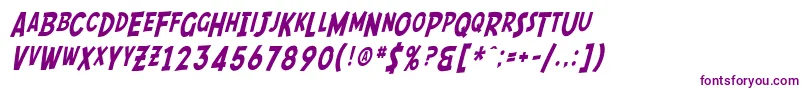 fuente SF Comic Script Condensed – Fuentes Moradas