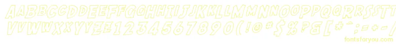 SF Comic Script Outline Font – Yellow Fonts
