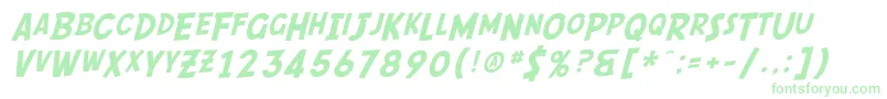 SF Comic Script Font – Green Fonts