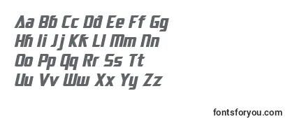 SF Electrotome Bold Oblique-fontti