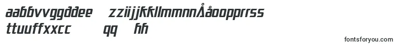 Fonte SF Electrotome Oblique – fontes uzbeques
