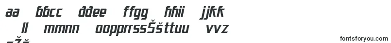 SF Electrotome Oblique Font – Latvian Fonts