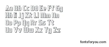 Schriftart SF Electrotome Shaded