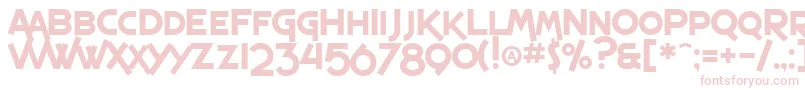 SF Espresso Shack Font – Pink Fonts on White Background