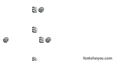 SF Fedora Titles Shadow font – tamil Fonts