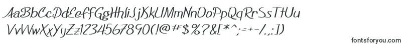 SF Foxboro Script Extended Font – Fonts for KOMPAS-3D