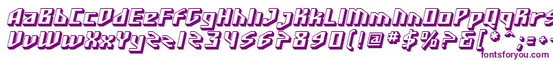 SF Funk Master Oblique Font – Purple Fonts