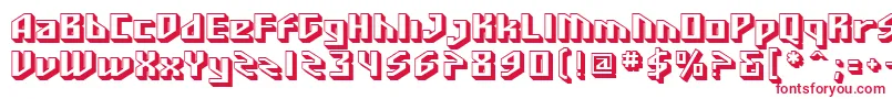 フォントSF Funk Master – 赤い文字