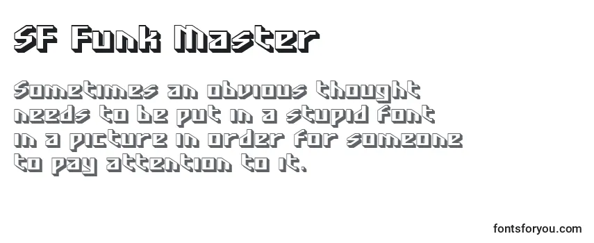Обзор шрифта SF Funk Master