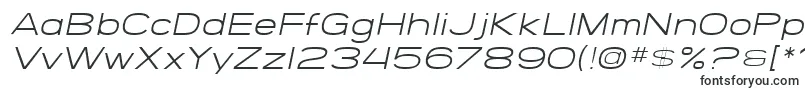 Шрифт SF Grandezza Light Oblique – модные шрифты