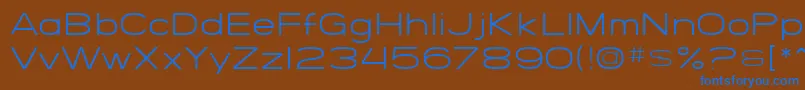 Подробнее о шрифте SF Grandezza Light Шрифт SF Grandezza Light – синие шрифты на коричневом фоне