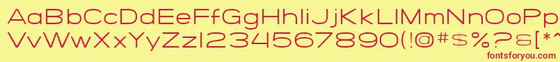 More about SF Grandezza Light Font SF Grandezza Light Font – Red Fonts on Yellow Background