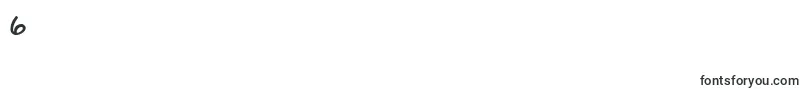 Weitere Informationen zur SF Grunge Sans Bold-Schriftart SF Grunge Sans Bold-Schriftart – Schriften für die Ziffer 6