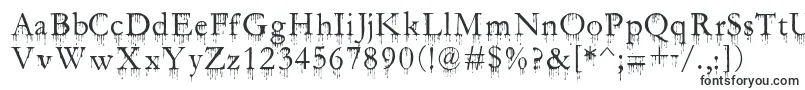 SF Gushing Meadow Font – Horror Fonts