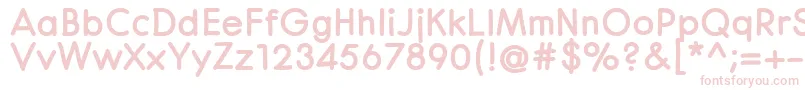 CenturaRoundBlack Font – Pink Fonts on White Background