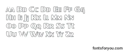 SF Intellivised Outline-fontti