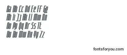 SF Iron Gothic Bold Oblique-fontti