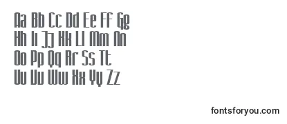 Review of the SF Iron Gothic Extended Font
