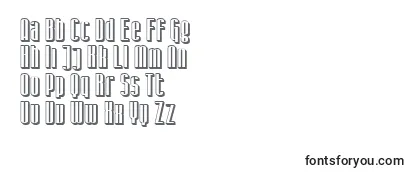 SF Iron Gothic Shaded Font