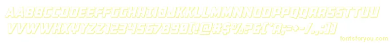 Buchanan3Dital Font – Yellow Fonts