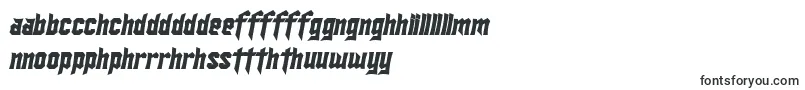 Fonte SF Ironsides Bold Italic – fontes galesas